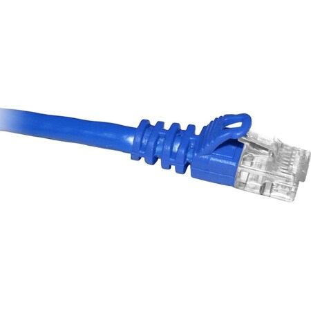Enet Cat6 Booted Snagless Cable 9Ft Blue C6-BL-9-ENC